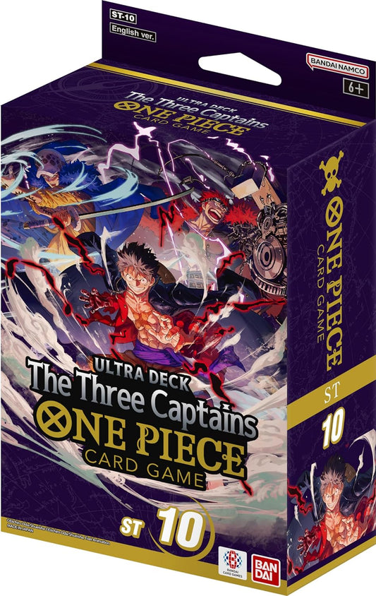 One Piece Card Game: Ultra Deck: The Three Captains (ST-10)