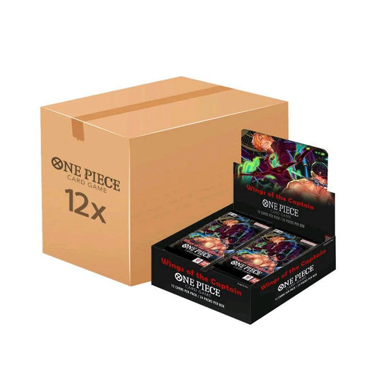 One Piece OP-06 Wings of the Captain Booster Booster Box Case (12 Booster Boxes)